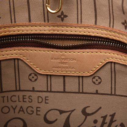 Louis Vuitton Monogram Neverfull MM 8 of 12