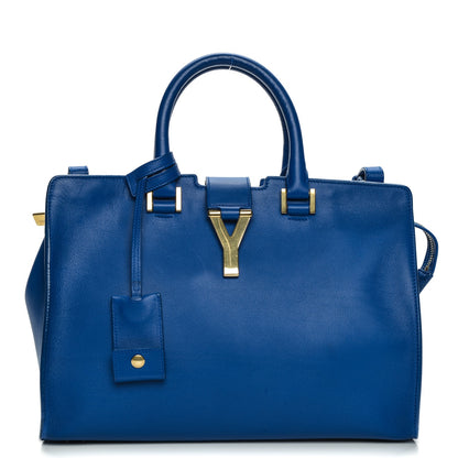 Saint Laurent Calfskin Small Classic Y Cabas Royal Blue 1 of 8