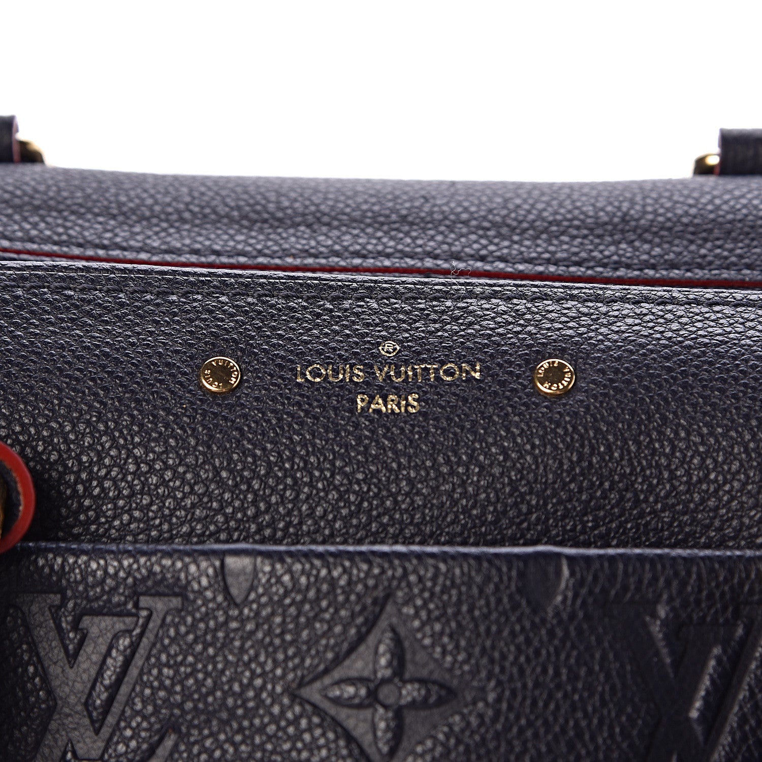 Louis Vuitton Empreinte Speedy Bandouliere 30 NM Marine Rouge 5 of 14
