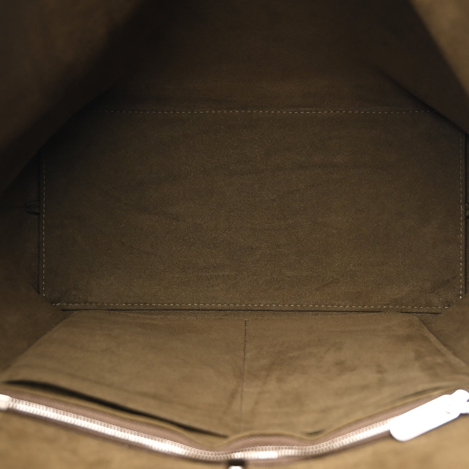 Louis Vuitton Calfskin Lockme Go Tote Green Toffee 5 of 10
