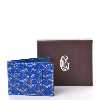 Goyard Goyardine Multi Slot Bi-Fold Wallet Sky Blue 8 of 8