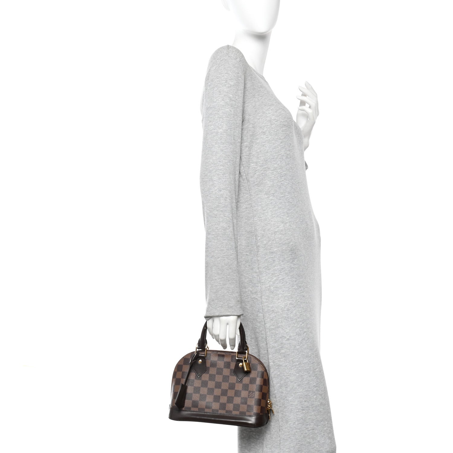 Louis Vuitton Damier Ebene Alma BB 2 of 14