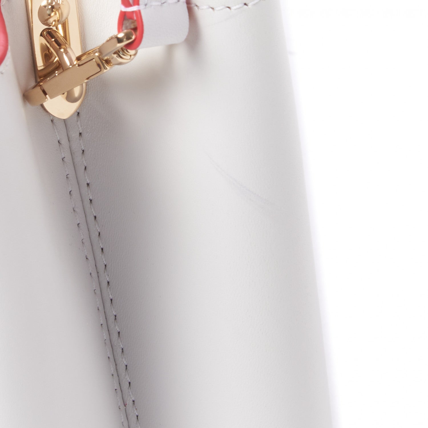 Louis Vuitton Lambskin Artycapucines MM Beatriz Milhazes Multicolor White 9 of 9