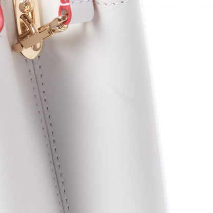 Louis Vuitton Lambskin Artycapucines MM Beatriz Milhazes Multicolor White 9 of 9
