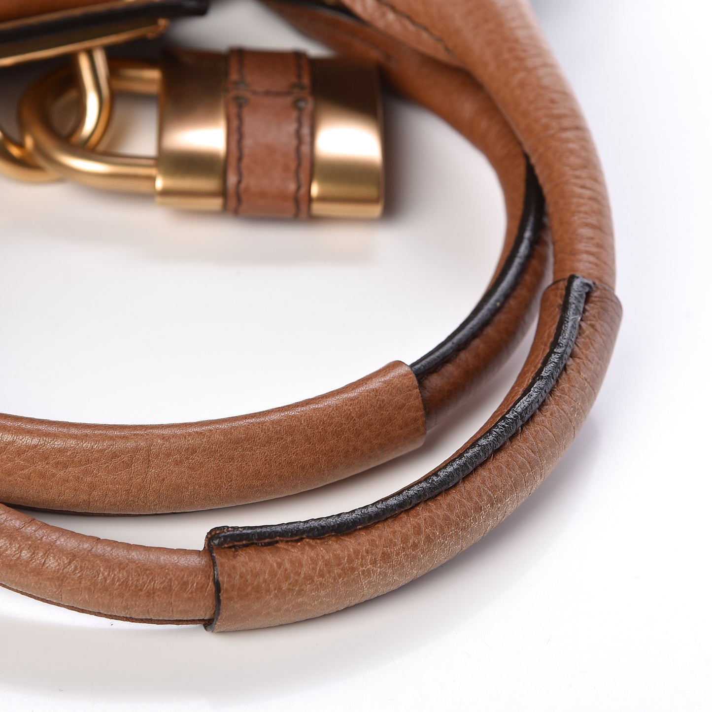 Calfskin Medium Paddington Satchel Tan