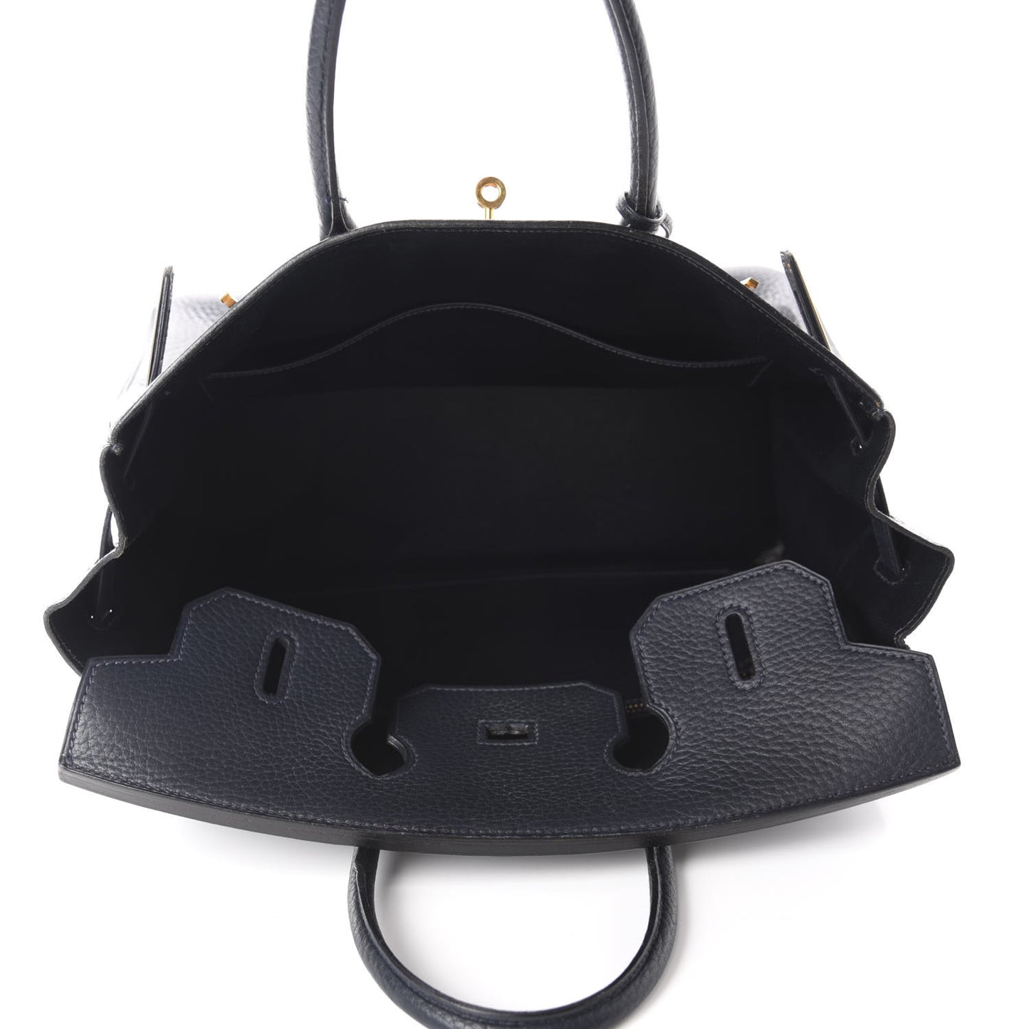 Taurillon Clemence HAC Birkin 32 Bleu Indigo