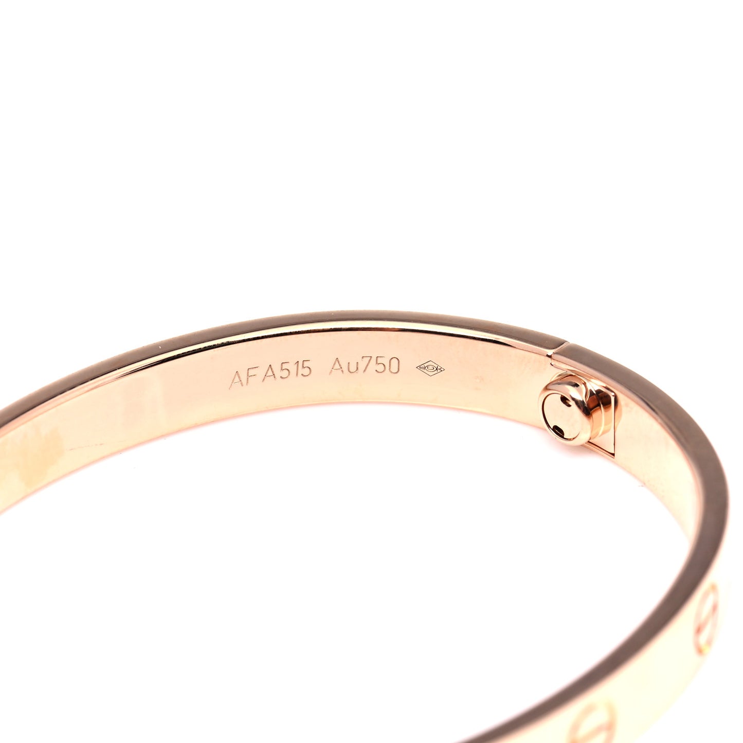 18K Pink Gold LOVE Bracelet 16