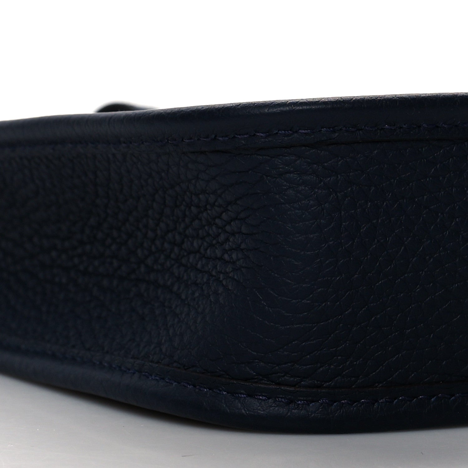 Hermes Taurillon Clemence Amazone Evelyne TPM Bleu Nuit Bleu Indigo 8 of 9