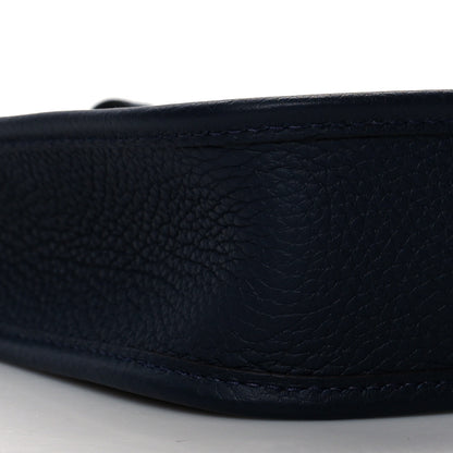 Hermes Taurillon Clemence Amazone Evelyne TPM Bleu Nuit Bleu Indigo 8 of 9
