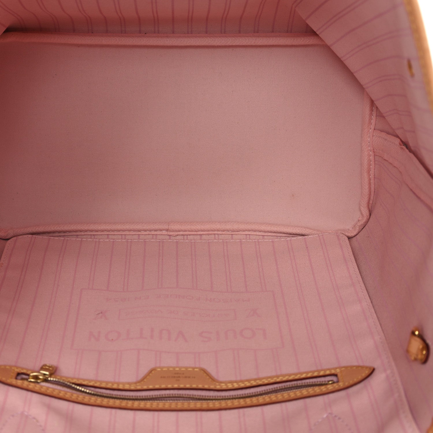 Louis Vuitton Damier Azur Neo Neverfull MM Rose Ballerine 6 of 12