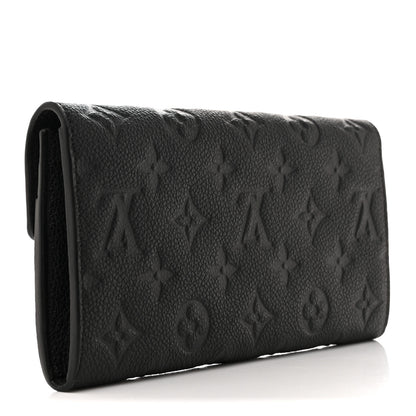Louis Vuitton Empreinte Curieuse Wallet Black 3 of 9