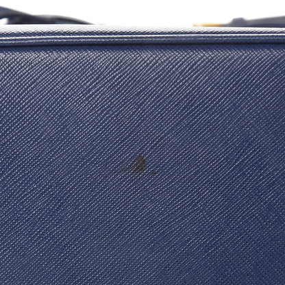 Prada Saffiano Lux Small Promenade Tote Bluette 16 of 17
