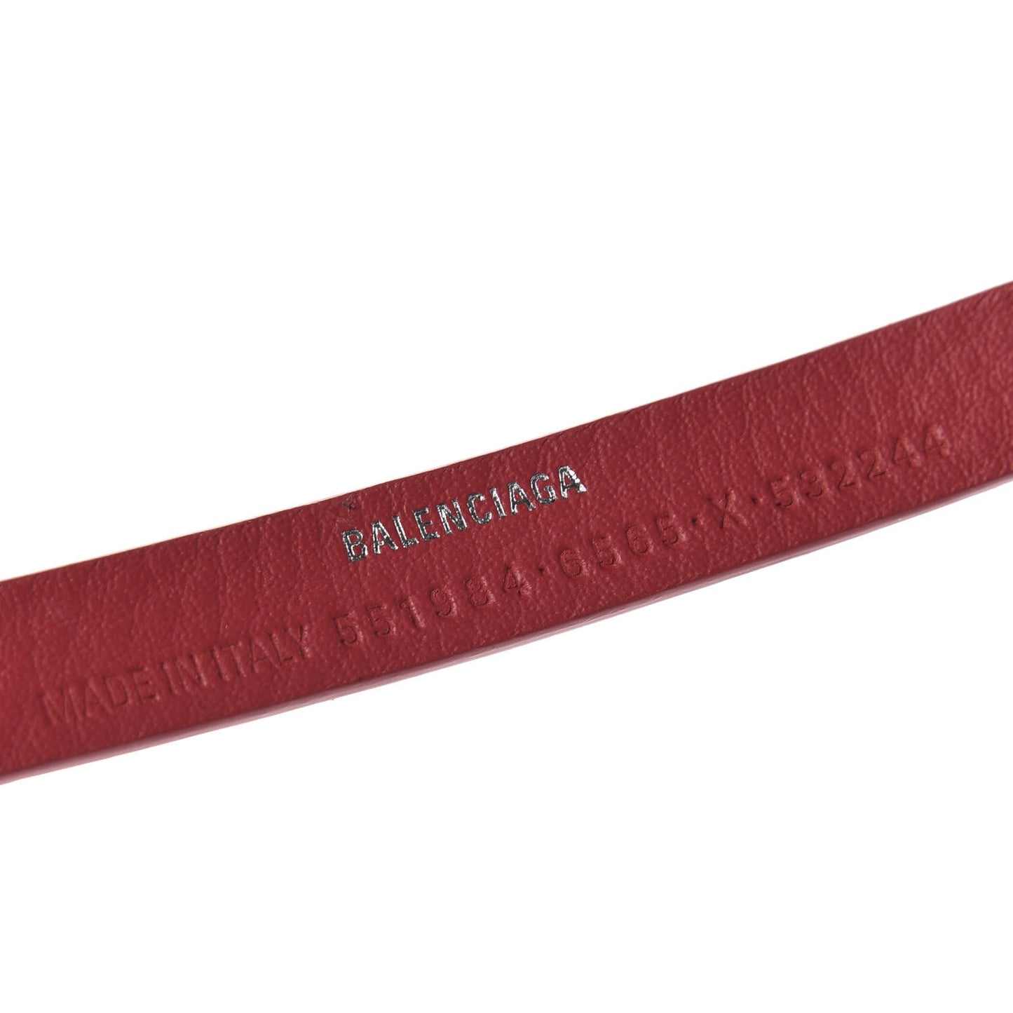 Calfskin Everyday Keyring Charm Poppy