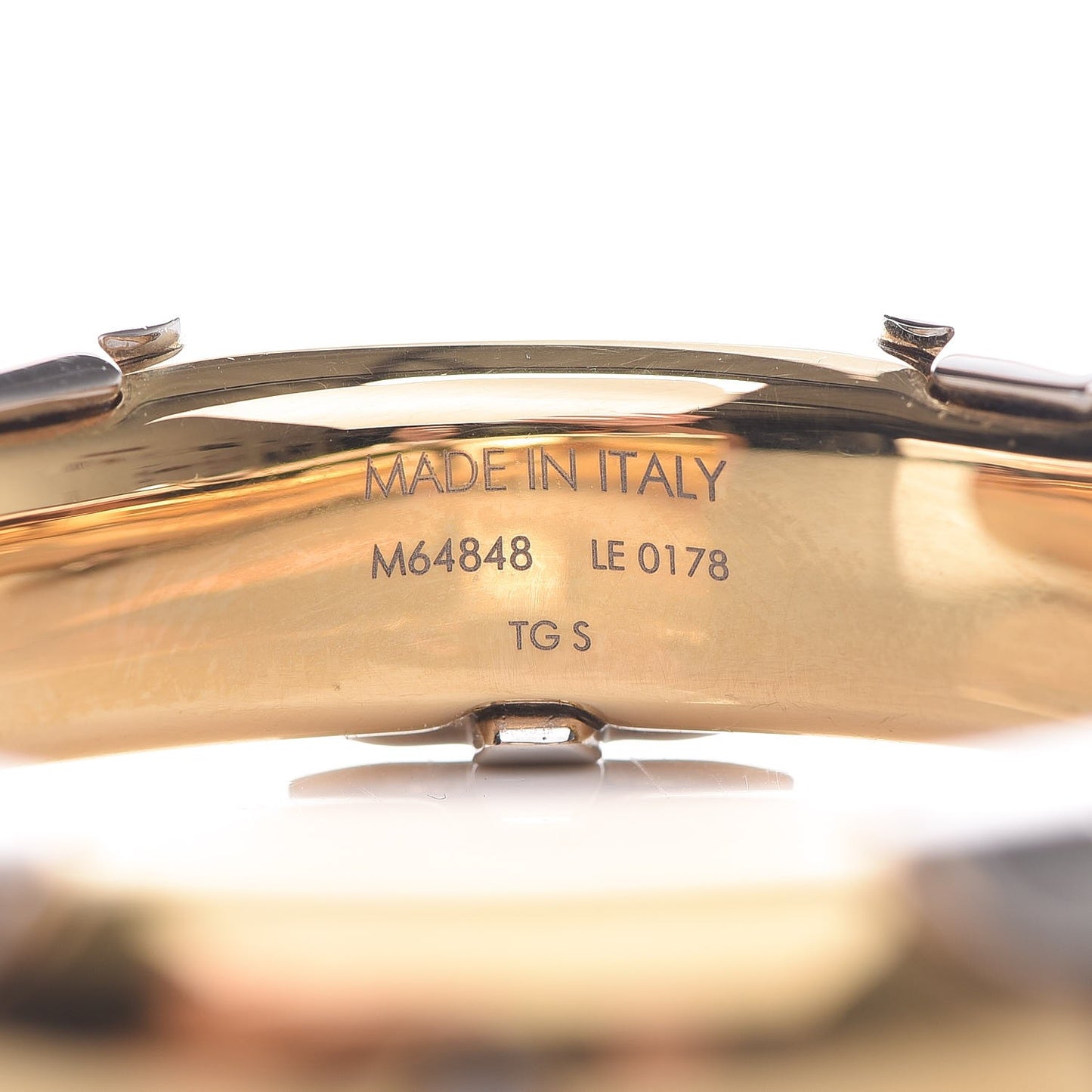 Daily Monogram Bracelet S Gold