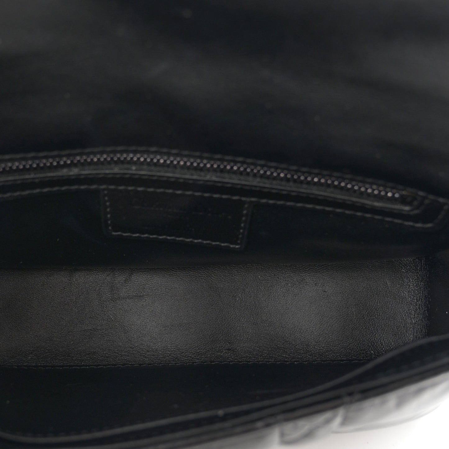 Calfskin Macrocannage Small Caro Bag Black