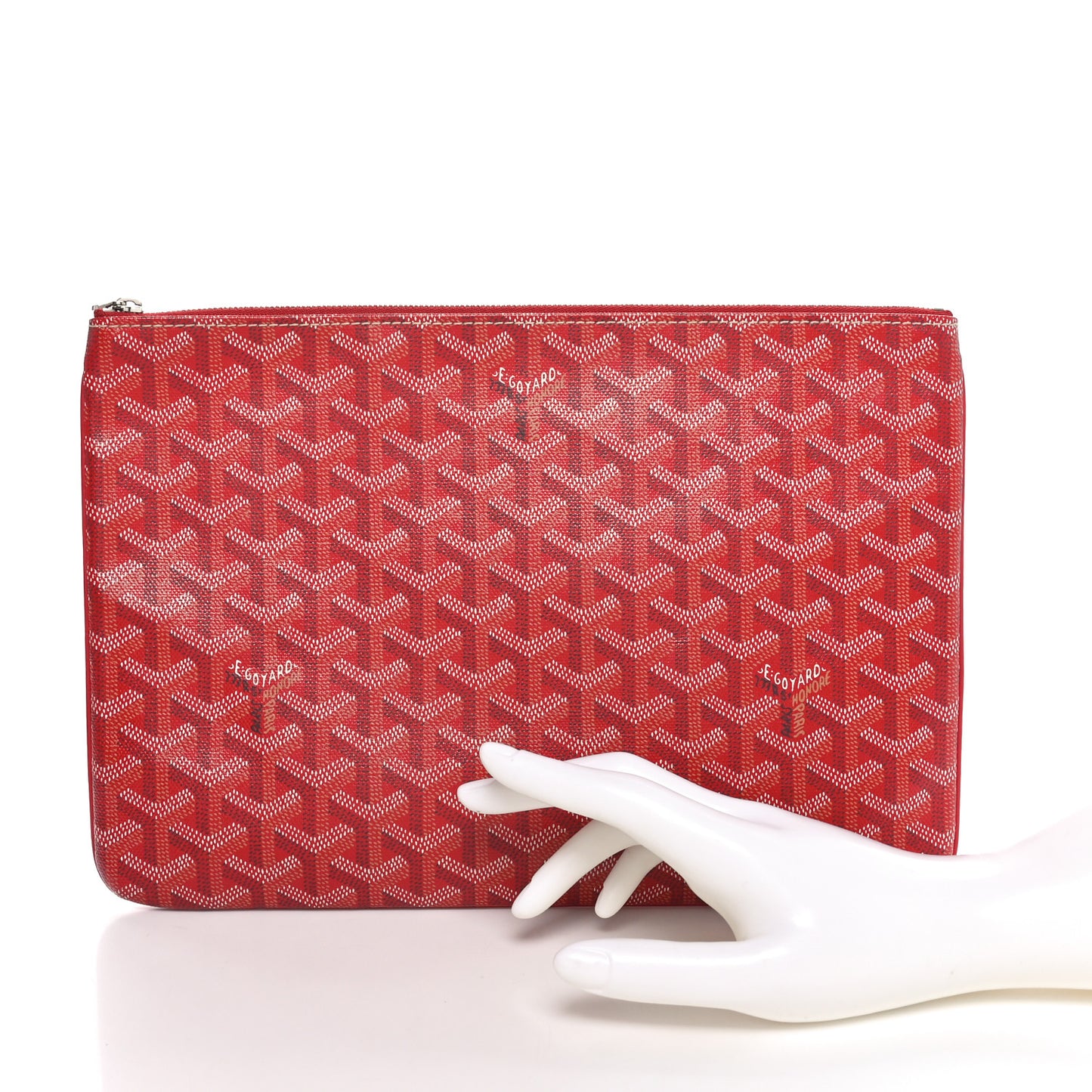 Goyardine Senat Pochette MM Red