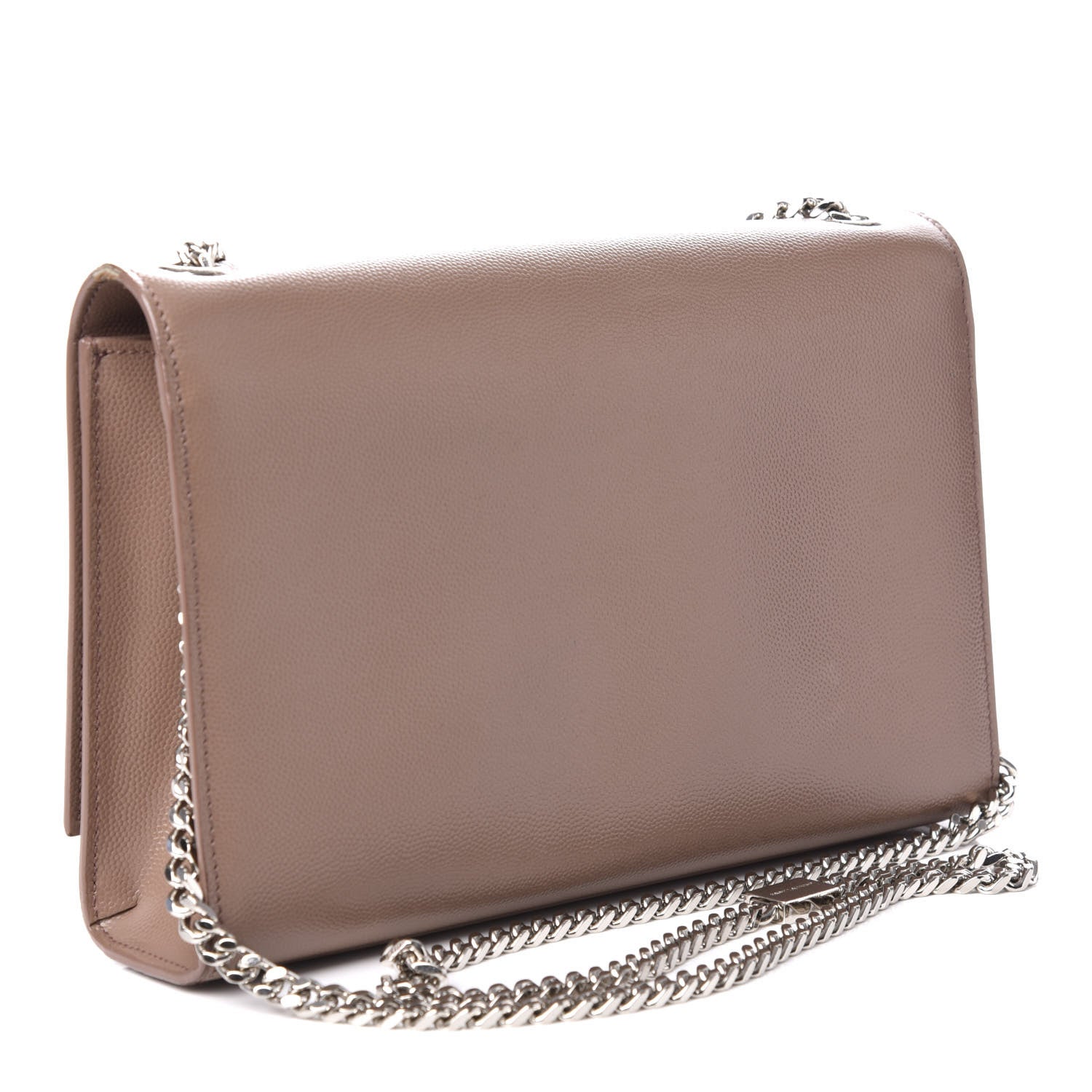 Saint Laurent Grain De Poudre Medium Monogram Kate Satchel Fard 3 of 9