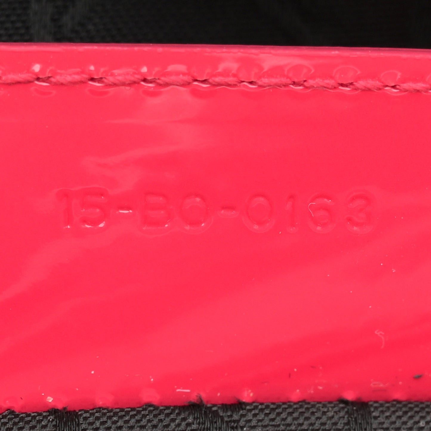 Patent Cannage Large Lady Dior Fuchsia