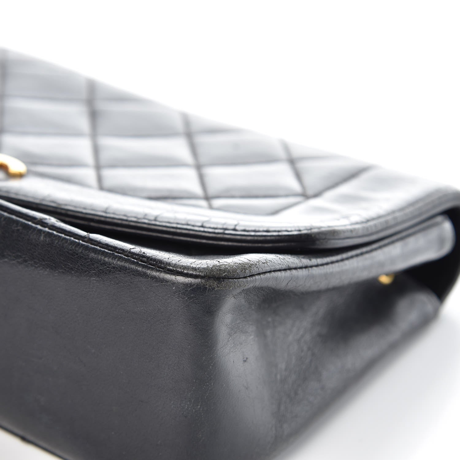 Chanel Lambskin Quilted Small Single Flap Black 9 of 21