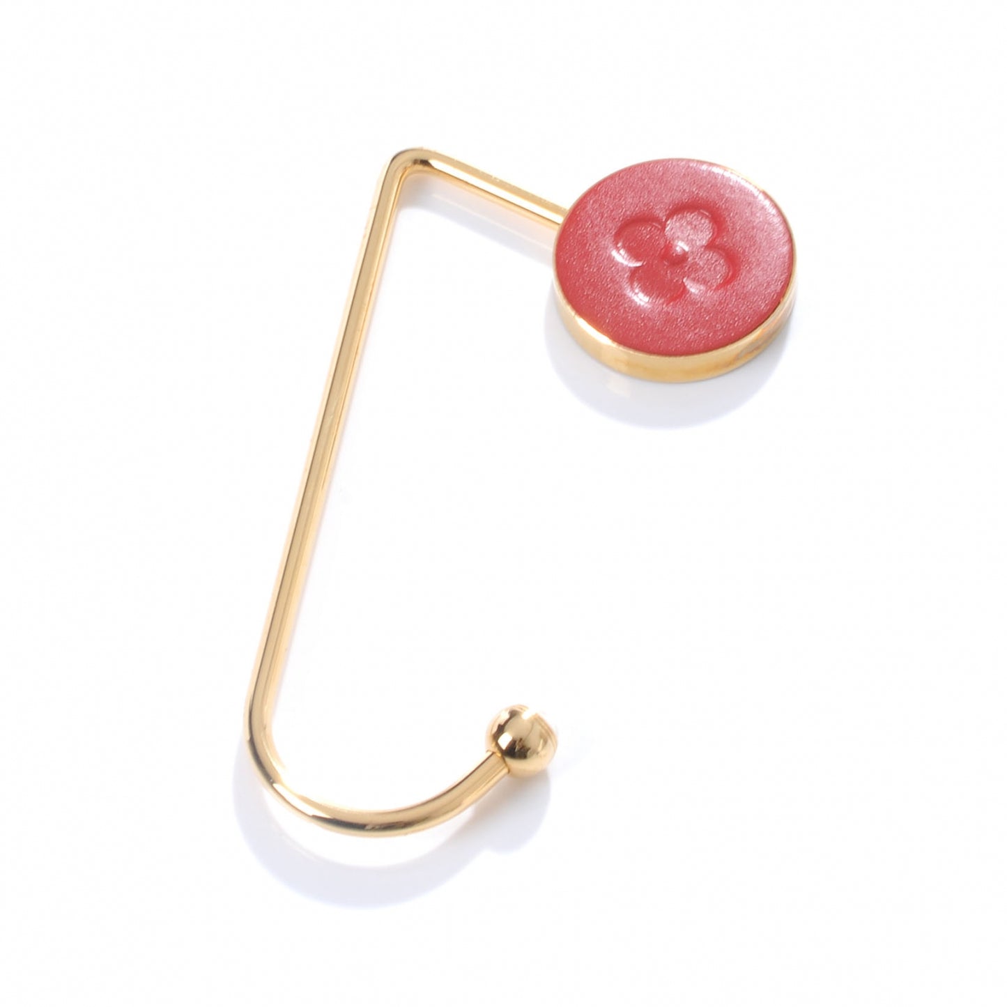 Purse Hook Red Gold VIP
