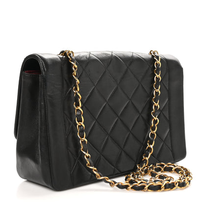 Chanel Lambskin Quilted Medium Single Flap Black 3 of 10