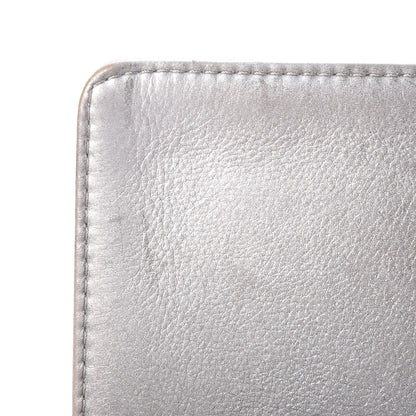 Chanel Metallic Calfskin Quilted Medium Boy Flap Silver 23 of 24