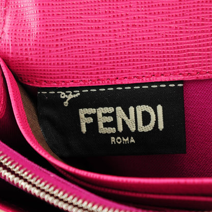 Fendi Vitello Elite Crystal Eye Monster Simply Continental Wallet Bellini Multicolor 8 of 9