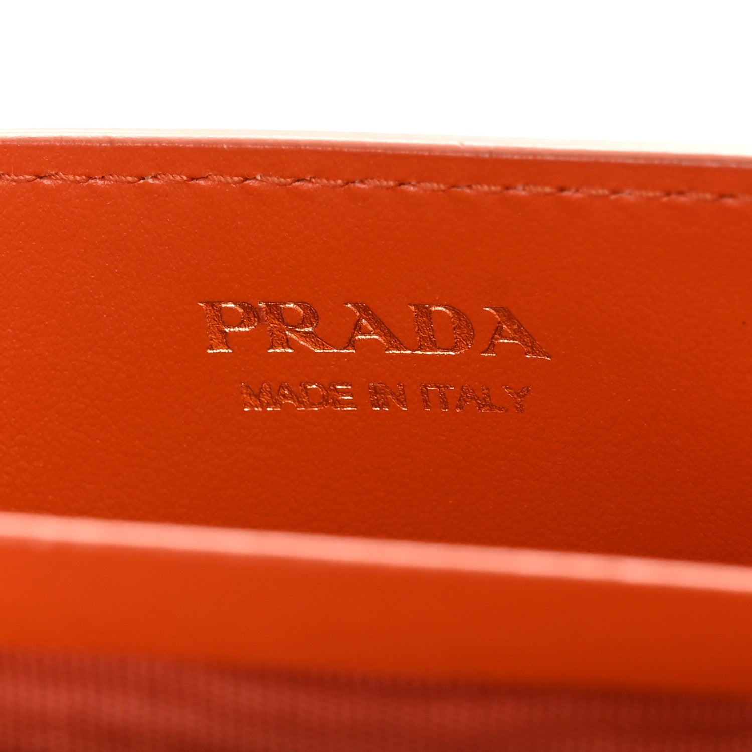 Prada Vitello Move Triangle Logo Miniborse Papaya 6 of 9