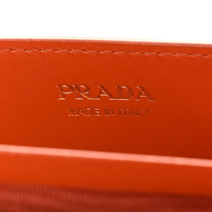 Prada Vitello Move Triangle Logo Miniborse Papaya 6 of 9