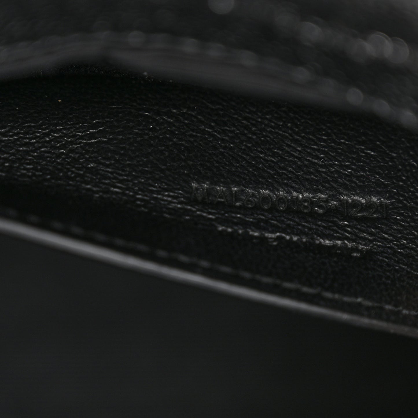 Grain De Poudre Textured Mixed Matelasse Triquilt Medium Monogram Satchel Black