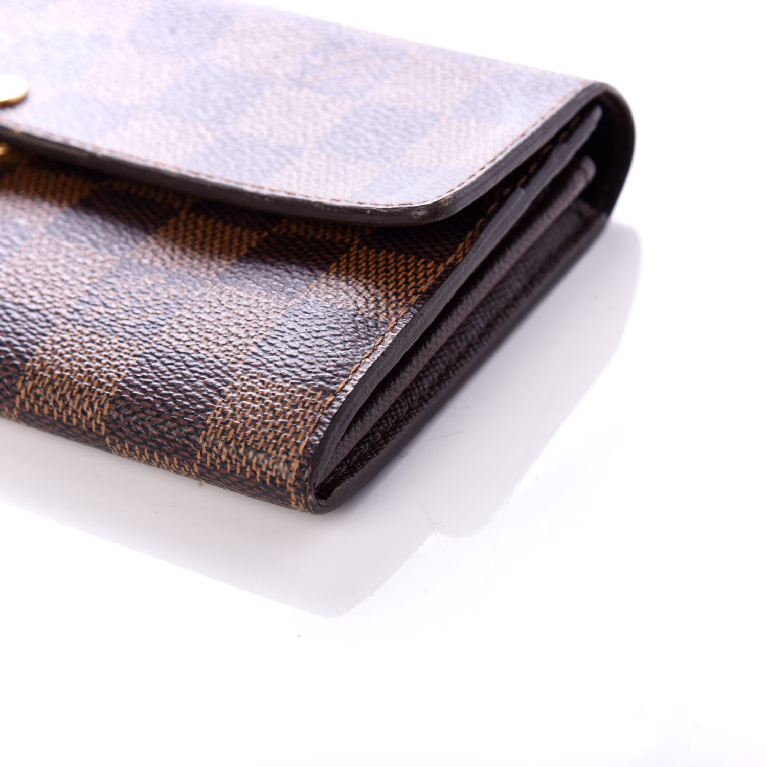 Louis Vuitton Damier Ebene Sarah Wallet 8 of 9