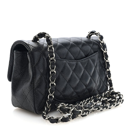 Chanel Caviar Quilted Mini Rectangular Flap Black 3 of 11