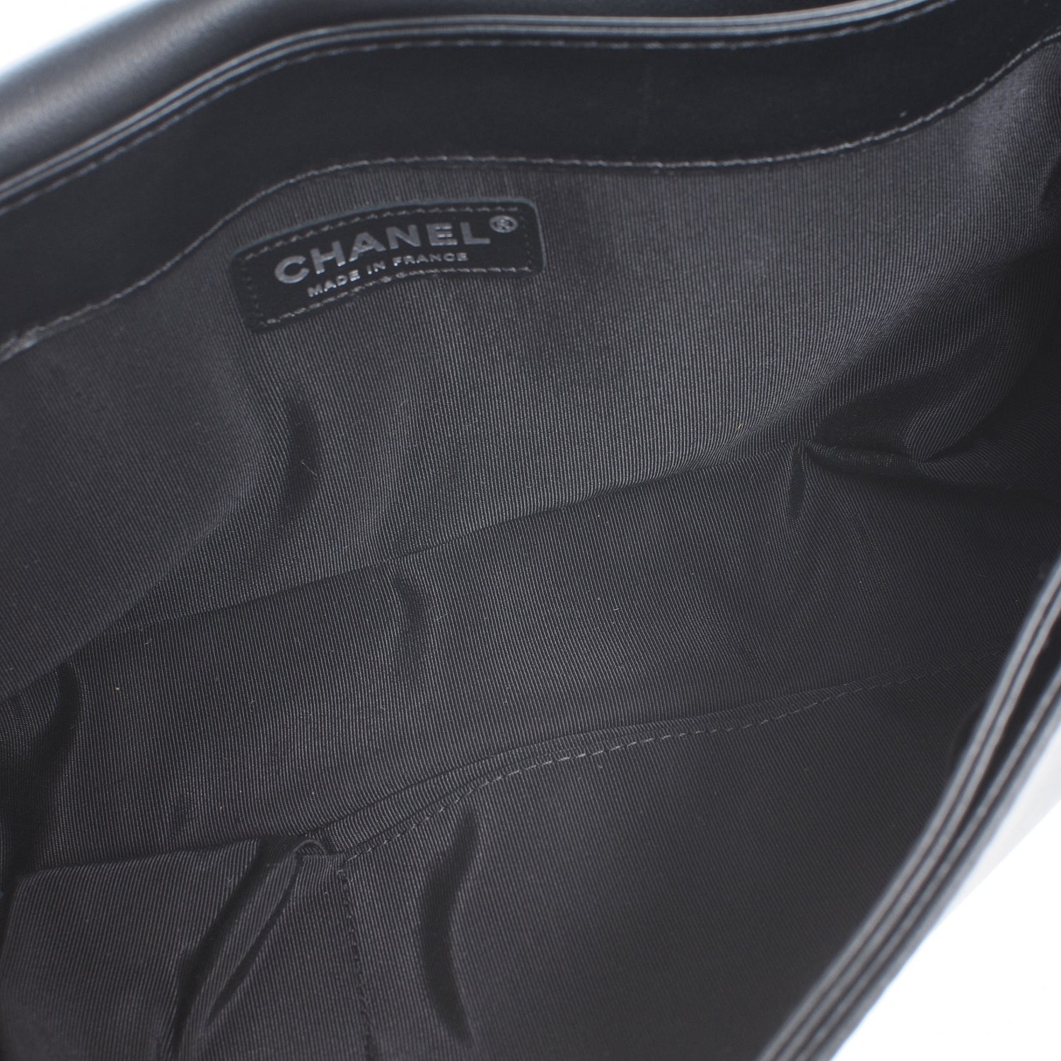 Chanel Calfskin Enchained Medium Boy Flap Black 5 of 8