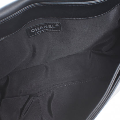 Chanel Calfskin Enchained Medium Boy Flap Black 5 of 8
