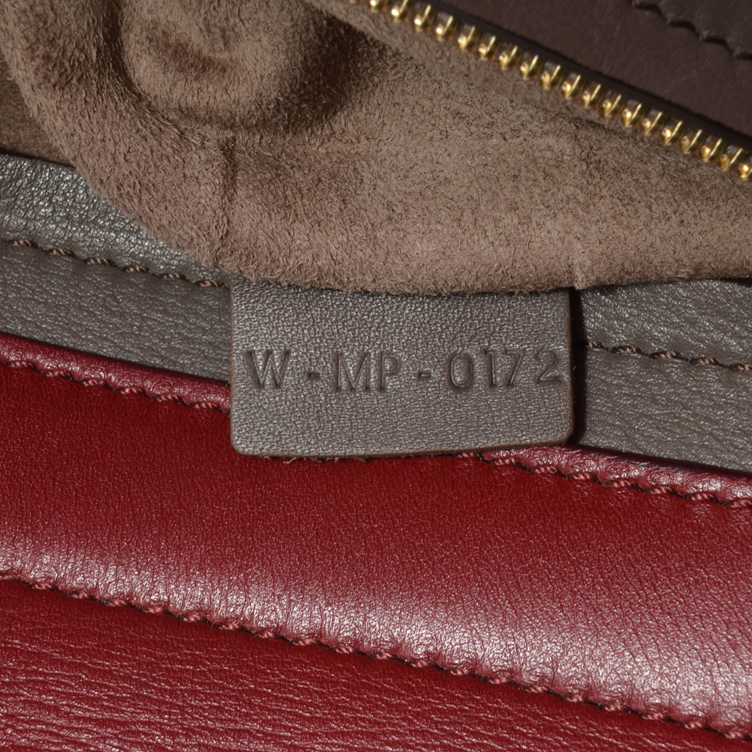 Celine Calfskin and Suede Large Tri-Color Trapeze Granite 9 of 9