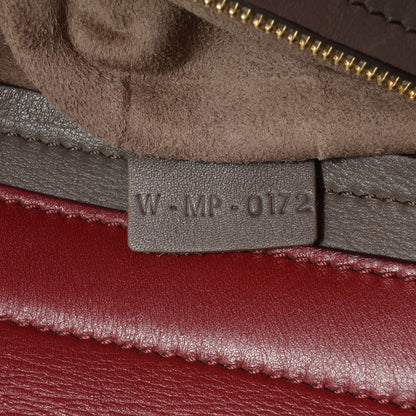 Celine Calfskin and Suede Large Tri-Color Trapeze Granite 9 of 9
