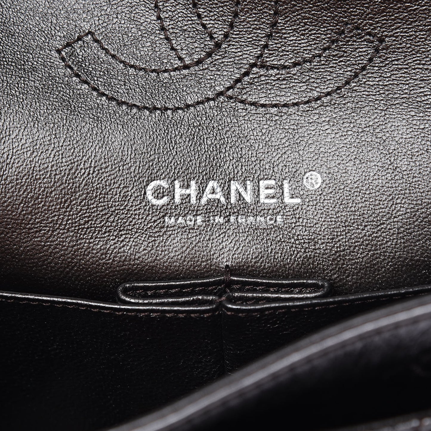 Metallic Aged Calfskin 2.55 Reissue 224 Flap Silver