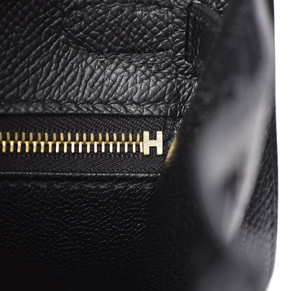 Hermes Epsom Kelly Sellier 25 Black 12 of 34