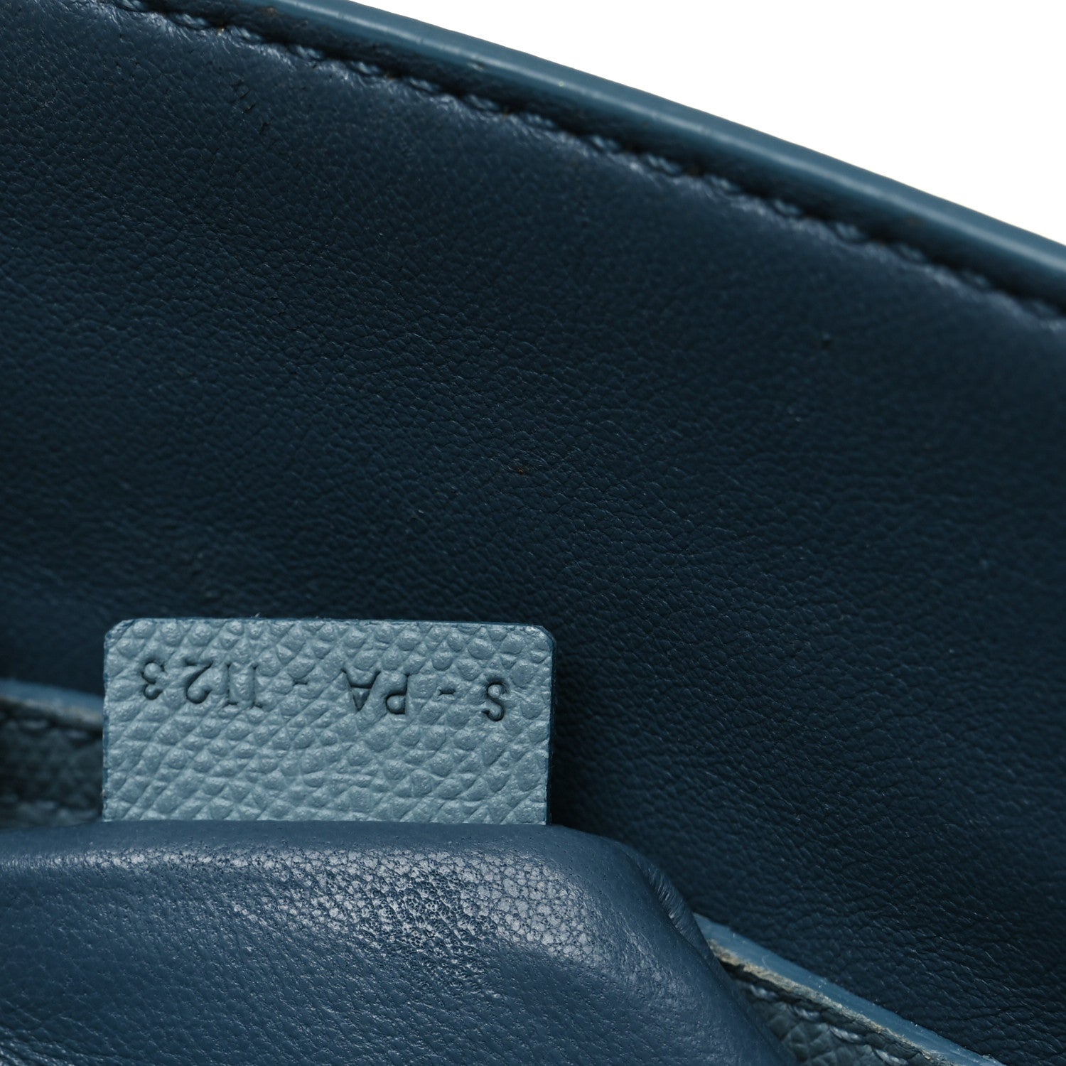 Celine Supple Calfskin Medium Phantom Luggage Slate Blue 8 of 17