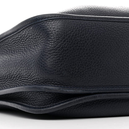 Hermes Taurillon Clemence Evelyne III GM Bleu Nuit 9 of 11