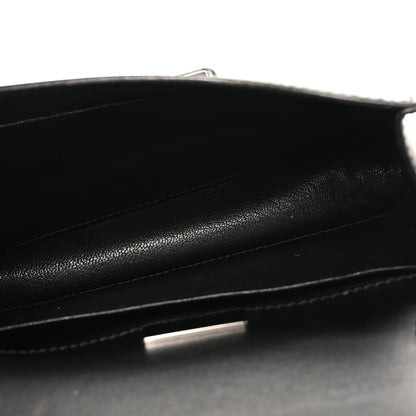 Prada City Calf Saffiano Studded Cahier Bag Black 5 of 10