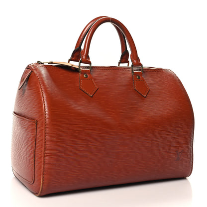 Louis Vuitton Epi Speedy 30 Kenyan Fawn 3 of 13