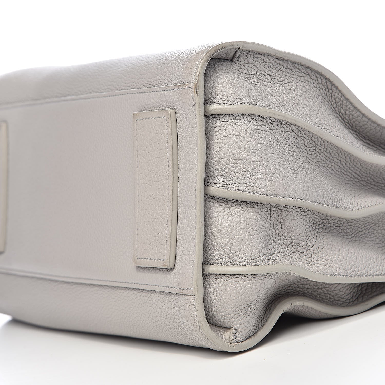 Saint Laurent Grained Calfskin Small Supple Sac De Jour Grey 17 of 20