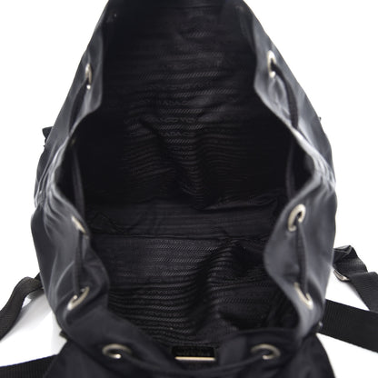 Prada Nylon Vela Medium Backpack Black 5 of 12