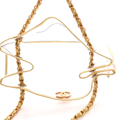 Chanel Vinyl Naked Tote Gold 5 of 10