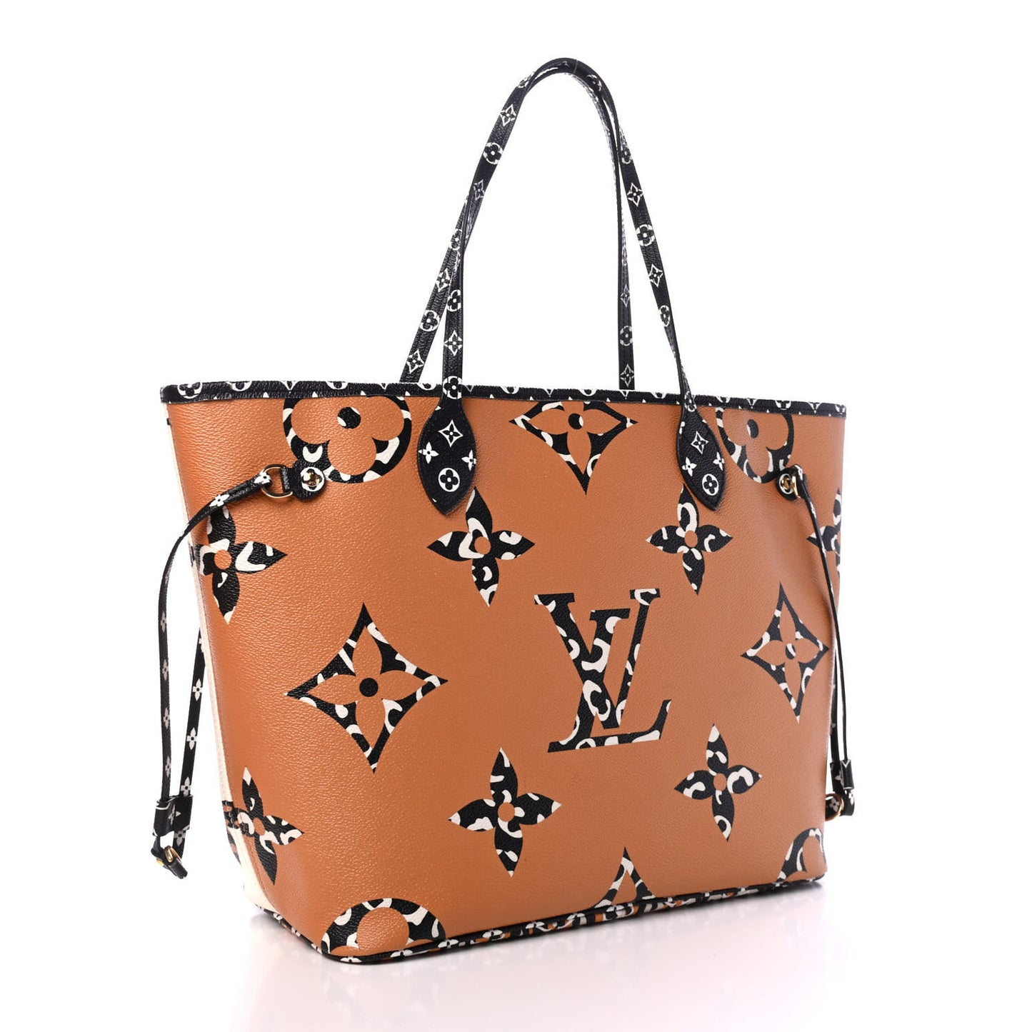 Monogram Giant Jungle Neverfull MM Ivory
