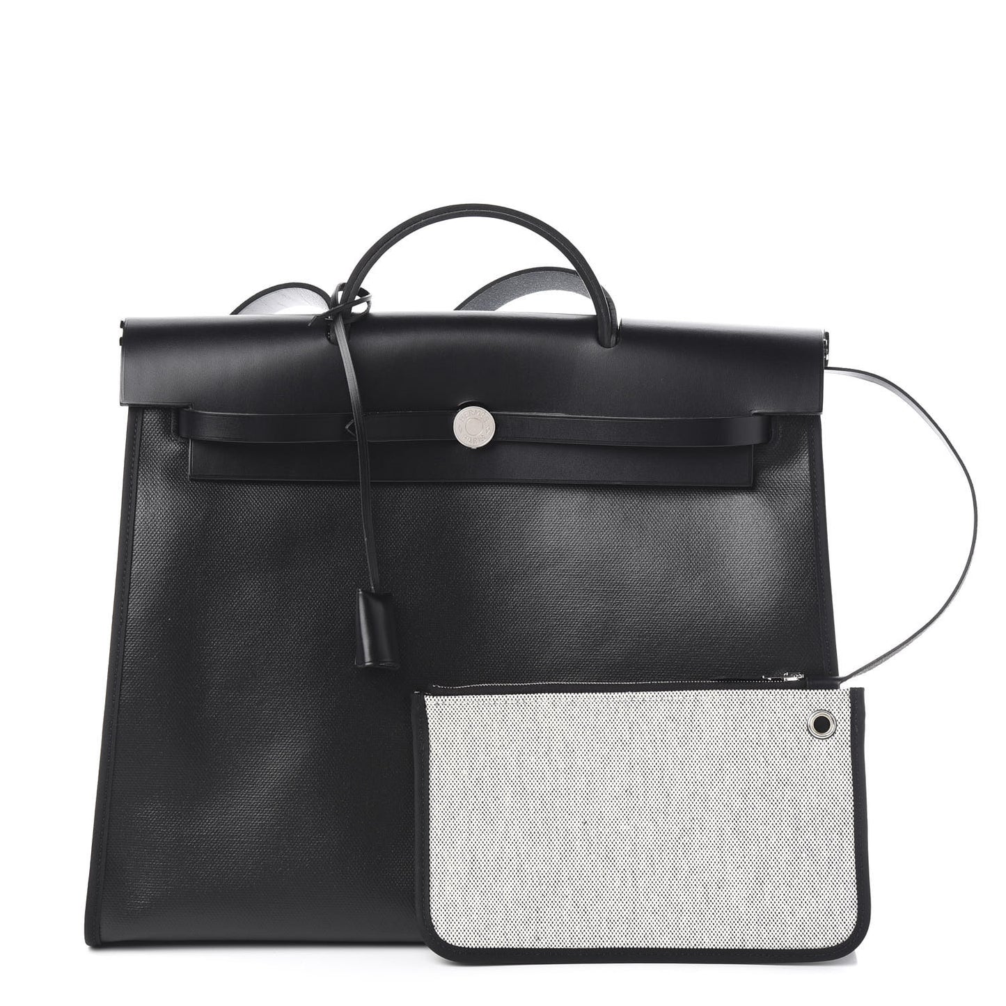 Toile H Berline Vache Hunter Herbag Zip 39 MM Black Ecru