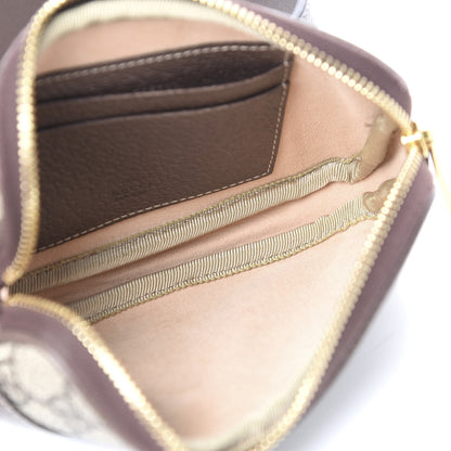 Gucci GG Supreme Monogram Ophidia Belted iPhone Case 75 30 Dark Brown 4 of 9