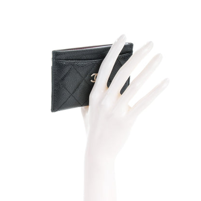 Chanel Caviar Quilted Card Holder Black 2 of 8
