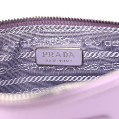 Prada Mesh Paillettes Spazzolato Logo Shopping Tote Lilium 8 of 14